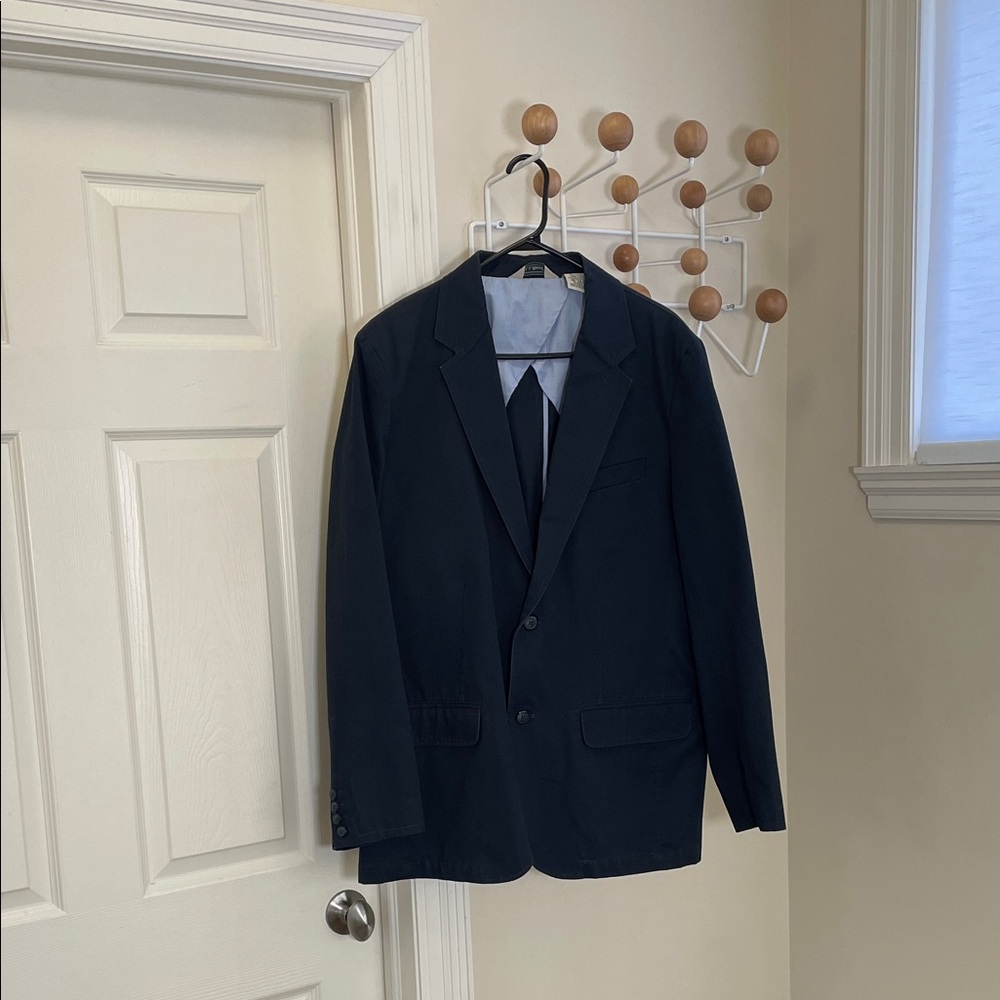 L.L. Bean - Classic Blazer - Navy - 40 Tall or Large
